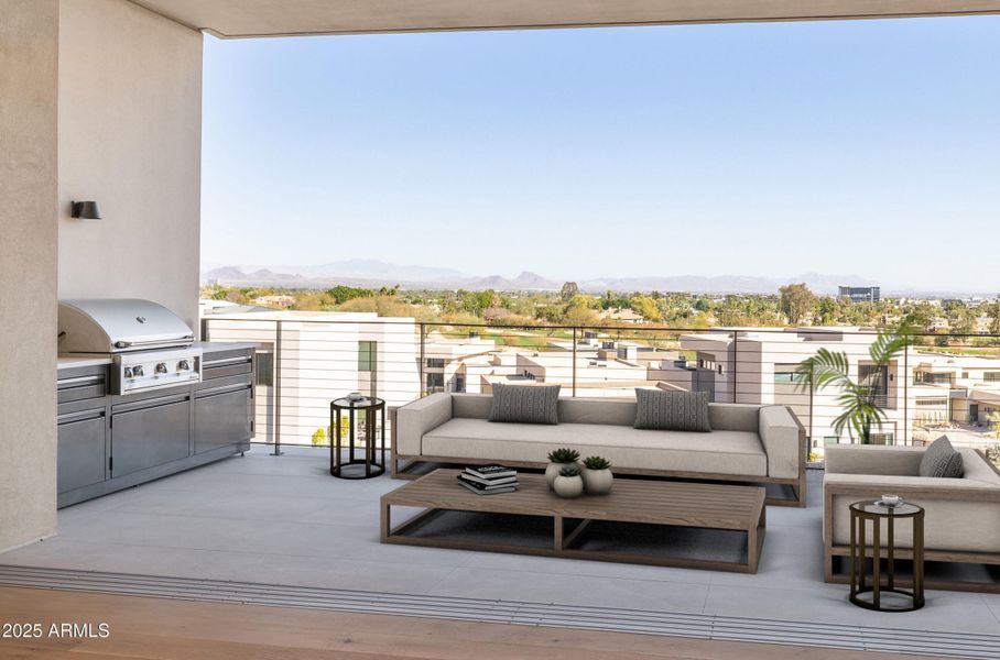 Ascent 304Patio staged