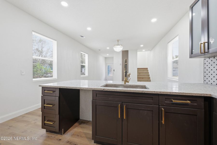 Furnished interior view inside a new home in , Jacksonville (Image 8).