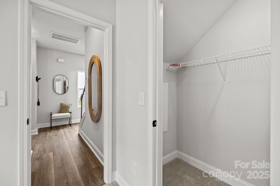 First Floor Guest Bedroom walk in closet