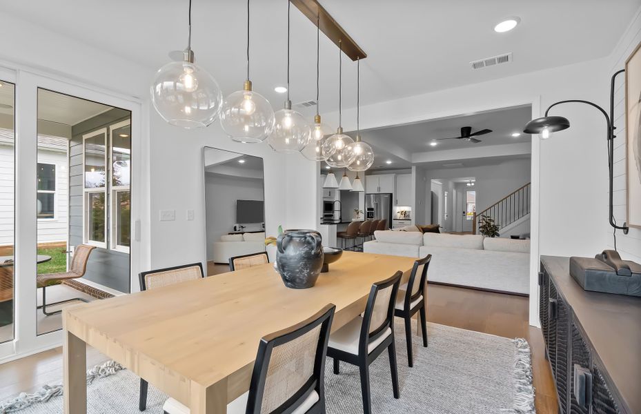 Furnished interior view inside a new home in Del Webb Southern Harmony, Murfreesboro (Image 22).