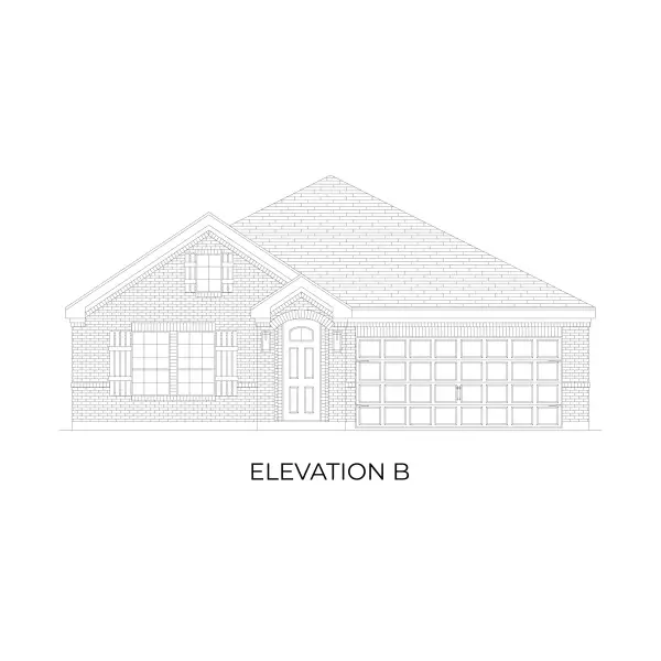 Representative rendering of the exterior for the Monroe F by First Texas Homes (Image 4).