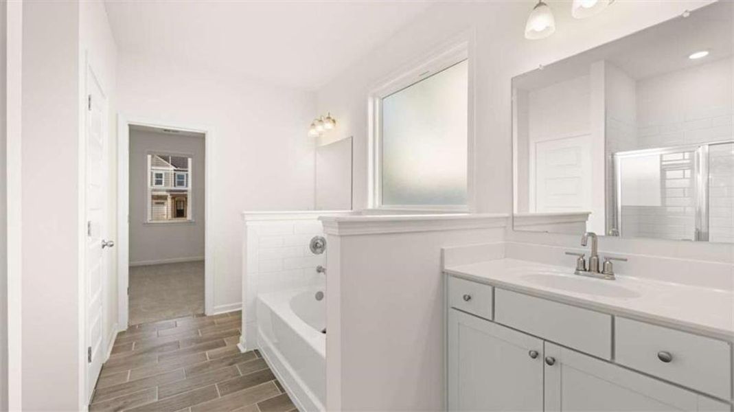 Furnished interior view inside a new home in Wildwood, Covington (Image 18).
