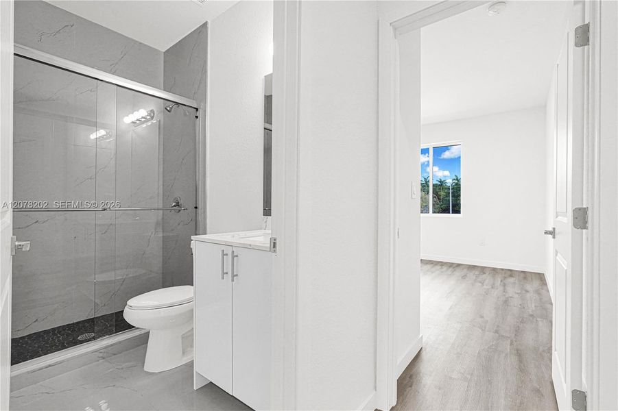 Furnished interior view inside a new home in Chloe's Estates, Miami (Image 13).