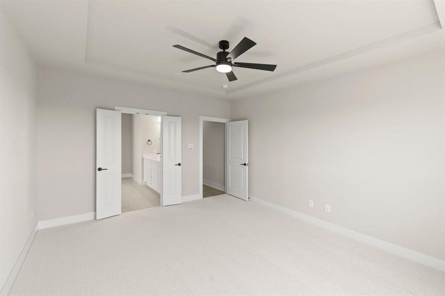 Spacious, unfurnished interior of a new home in Solterra, Mesquite (Image 34).