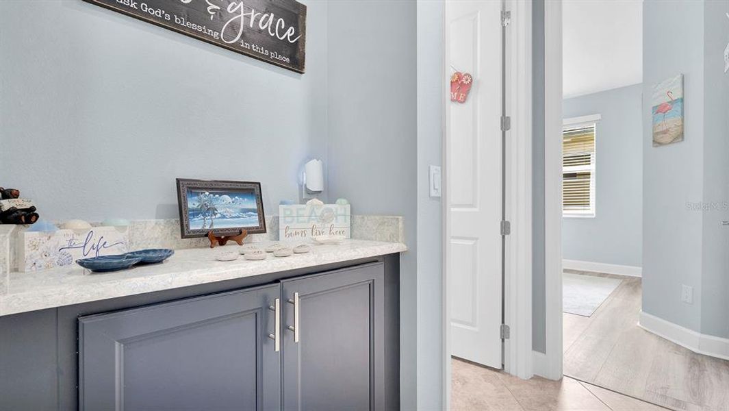 Furnished interior view inside a new home in , Daytona Beach (Image 34).