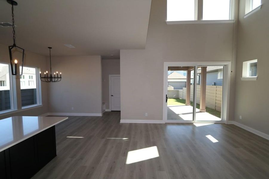 Spacious, unfurnished interior of a new home in Pomona 40' Homesites, Manvel (Image 36). Spacious, unfurnished interior of a new home in Pomona 40' Homesites, Manvel (Image 36).