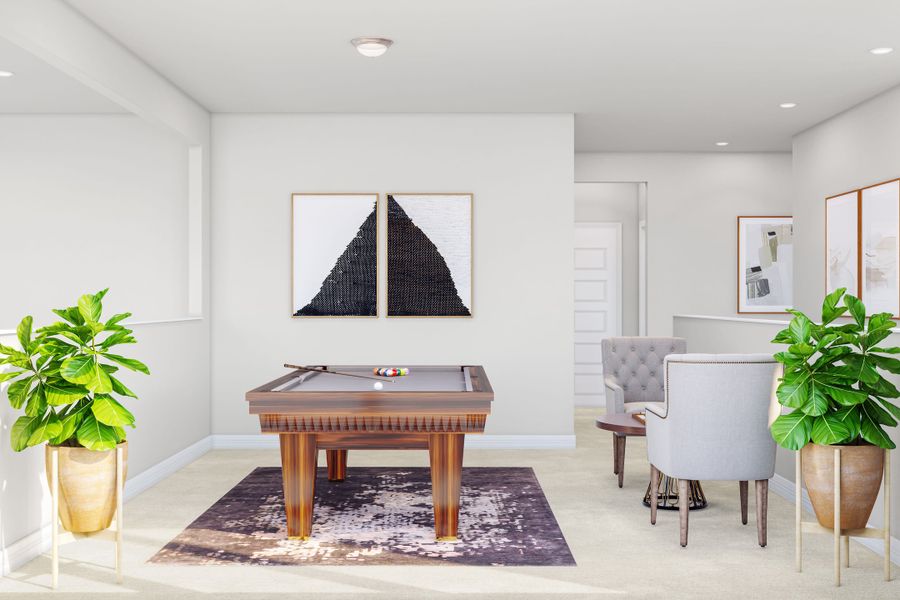 Furnished interior view inside a new home in Trillium, Richmond (Image 12). Furnished interior view inside a new home in Trillium, Richmond (Image 12).