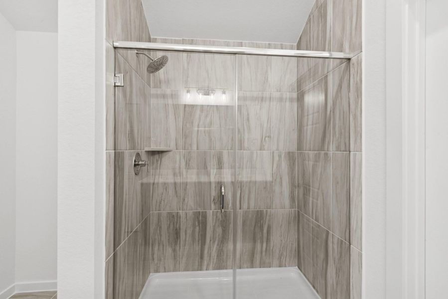 Close-up of interior finishes inside a home in Pinewood at Grand Texas, New Caney (Image 4).