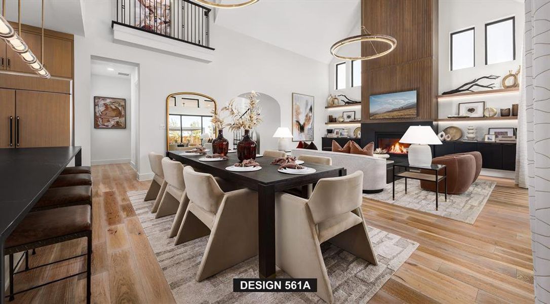 Furnished interior view inside a new home in , Prosper (Image 7). Furnished interior view inside a new home in , Prosper (Image 7).