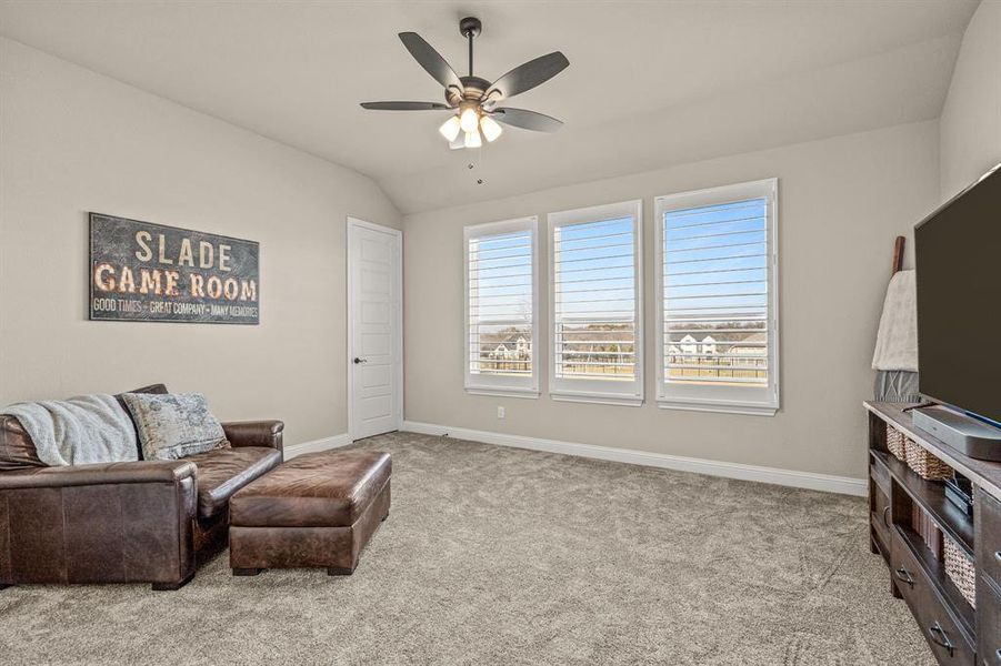 Furnished interior view inside a new home in The Meadows, Gunter (Image 8).