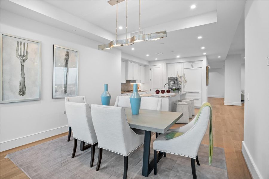 Furnished interior view inside a new home in Hawthorne, Houston (Image 12). Furnished interior view inside a new home in Hawthorne, Houston (Image 12).