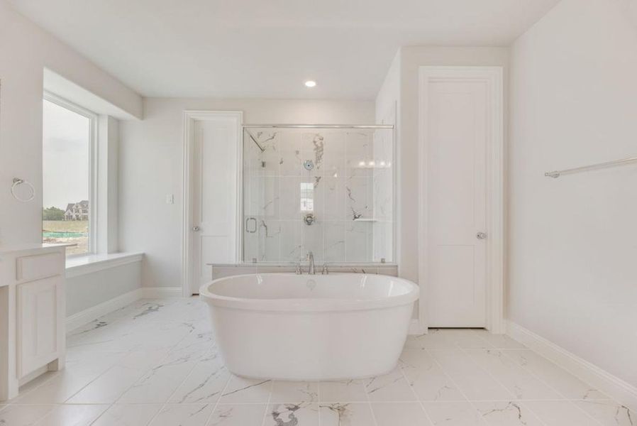 Furnished interior view inside a new home in Trails at Cottonwood Creek, Rowlett (Image 7).