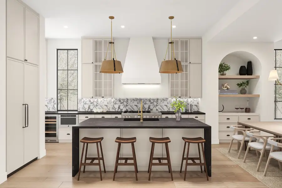 Representative furnished interior of a home built from the The Daphne by Homebound in The Villas at Lakeside, Flower Mound (Image 3).
