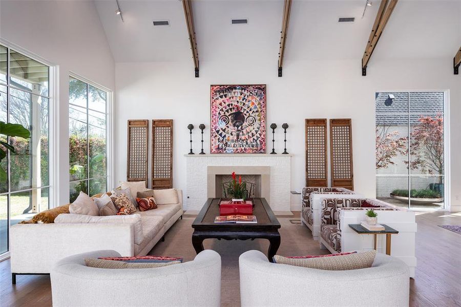 Furnished interior view inside a new home in , Dallas (Image 19).