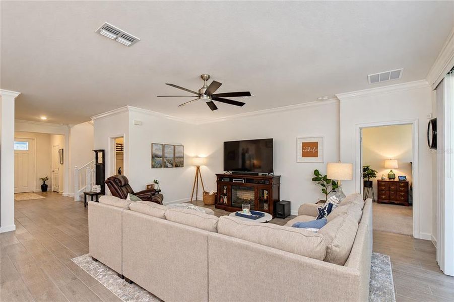 Furnished interior view inside a new home in Angeline Active Adult, Land O' Lakes (Image 12).