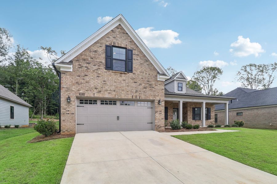 Representative exterior photo of a completed home built from the Ariel II by Great Southern Homes in Collins Cove, Chapin, SC (Image 31).