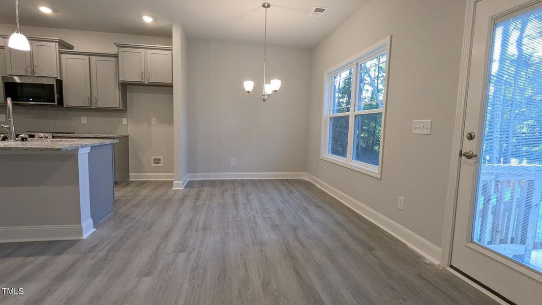 Spacious, unfurnished interior of a new home in Harvest Creek, Nashville (Image 17).