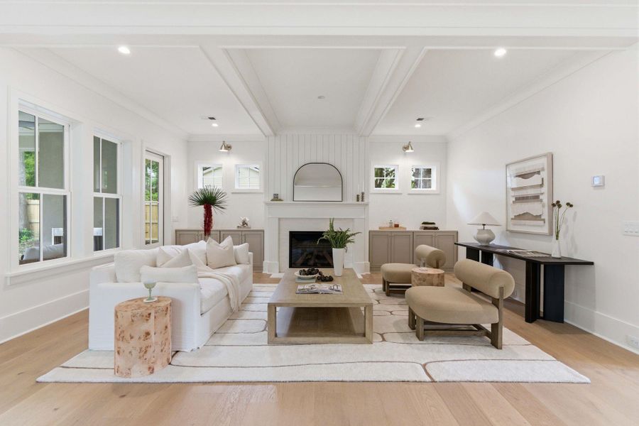 Furnished interior view inside a new home in , Mount Pleasant (Image 18).