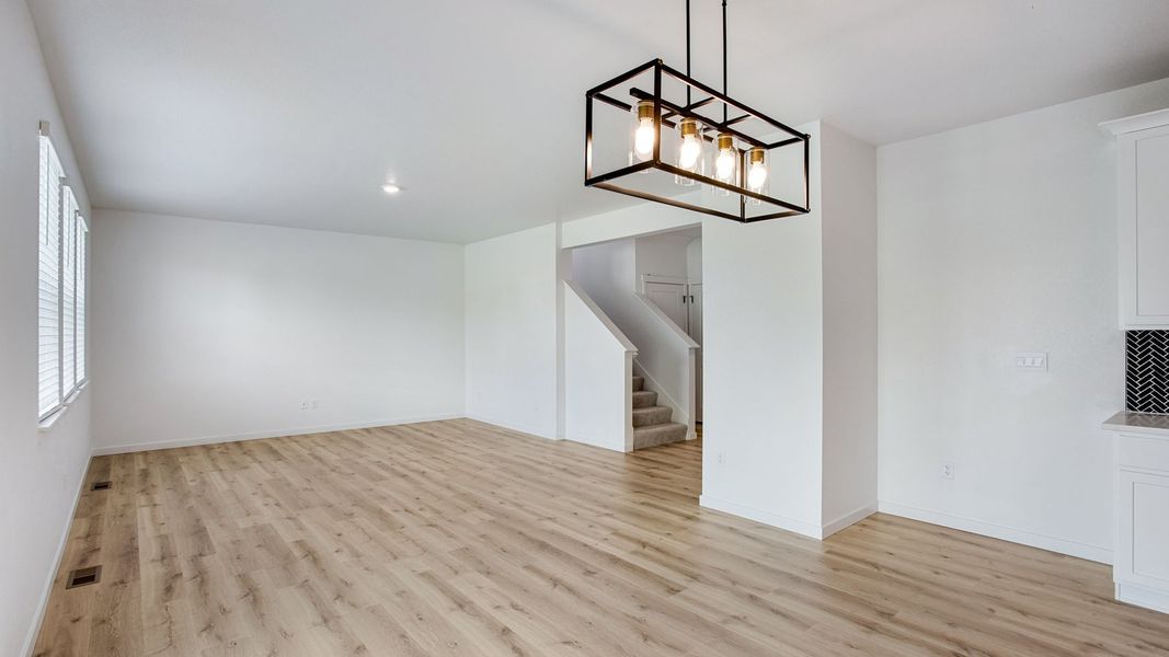 Spacious, unfurnished interior of a new home in Vista Meadows, Fort Lupton (Image 9). Spacious, unfurnished interior of a new home in Vista Meadows, Fort Lupton (Image 9).