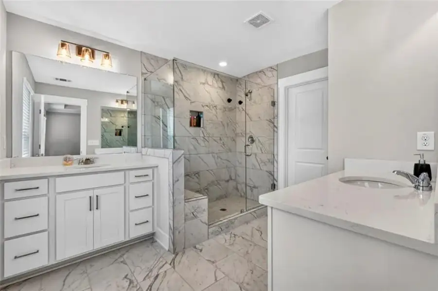 Furnished interior view inside a new home in , Conyers (Image 19).