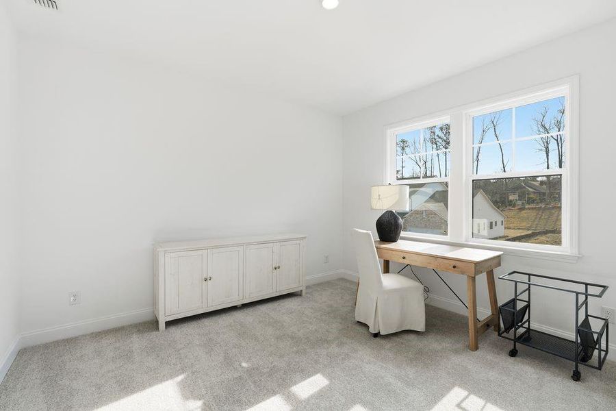 Furnished interior view inside a new home in Reserve at Hickory Walk, Kennesaw (Image 36). Furnished interior view inside a new home in Reserve at Hickory Walk, Kennesaw (Image 36).