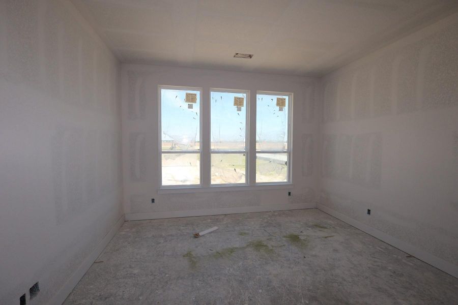In-progress construction of a new home in Dunham Pointe, Cypress, TX (Image 10).