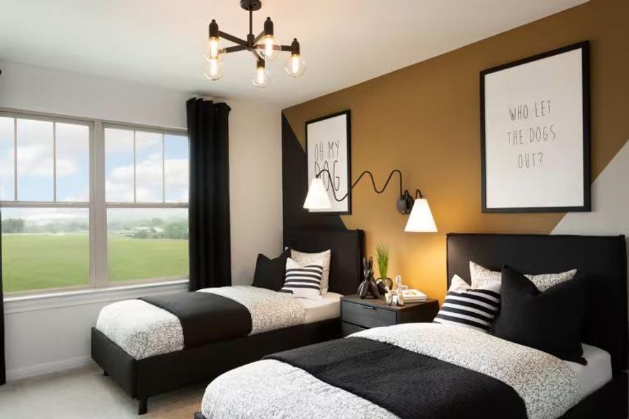 Photo of Pulte model home with same floor plan, not of actual home listed. Photo of Pulte model home with same floor plan, not of actual home listed.