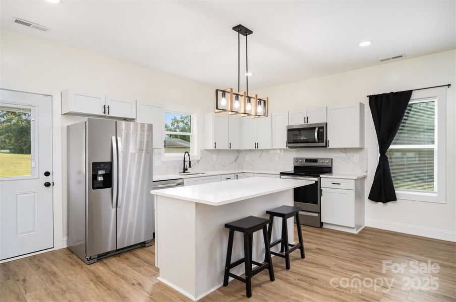 Furnished interior view inside a new home in , Shelby (Image 4). Furnished interior view inside a new home in , Shelby (Image 4).