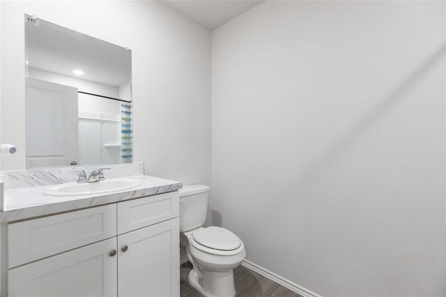 upstairs bathroom