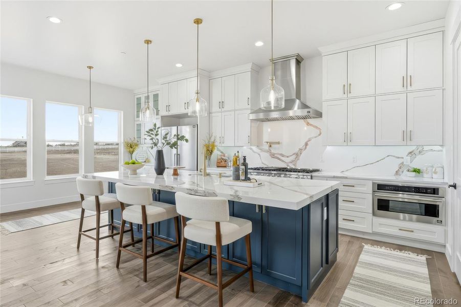 Furnished interior view inside a new home in , Brighton (Image 33).