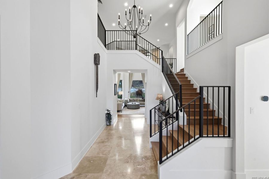 Furnished interior view inside a new home in , Boerne (Image 58).