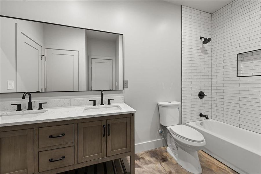 Furnished interior view inside a new home in , Morganton (Image 14).