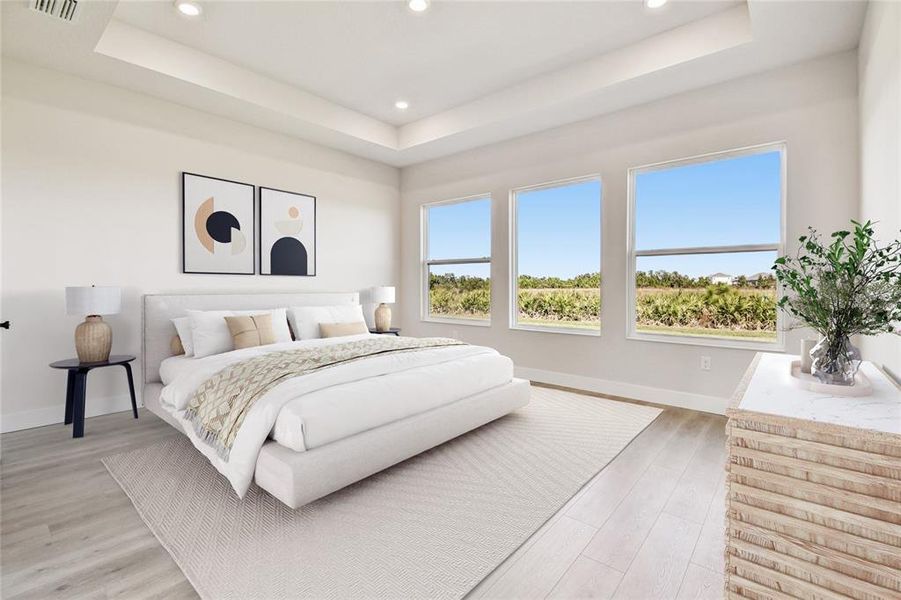 Furnished interior view inside a new home in Palmera Wellen Park - Classic Series, Venice (Image 12).