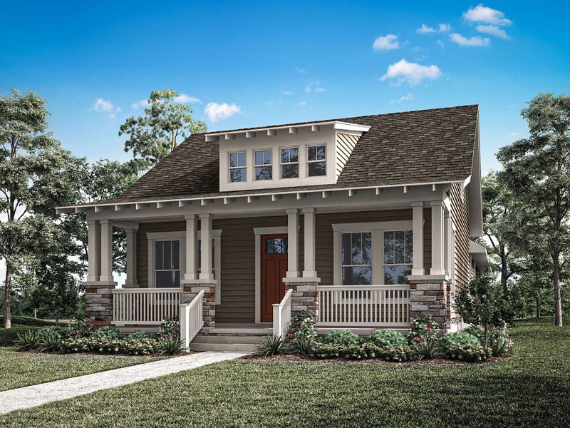 Representative exterior photo of a completed home built from the Hart by Mattamy Homes in Celebration - Island Village, Celebration, FL (Image 11). Representative exterior photo of a completed home built from the Hart by Mattamy Homes in Celebration - Island Village, Celebration, FL (Image 11).