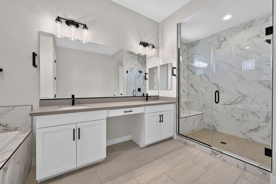 Furnished interior view inside a new home in Legado, Queen Creek (Image 12).