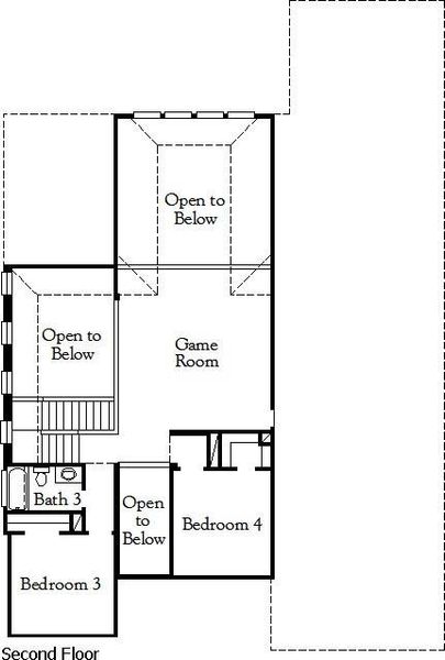 2nd Floorplan - Representative Photo