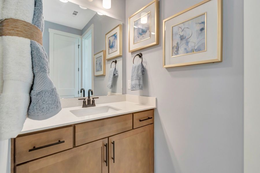 Representative interior finishes for a home built from the Hatteras by Beazer Homes in Stonewood Estates: Landmark, Durham (Image 15). Representative interior finishes for a home built from the Hatteras by Beazer Homes in Stonewood Estates: Landmark, Durham (Image 15).