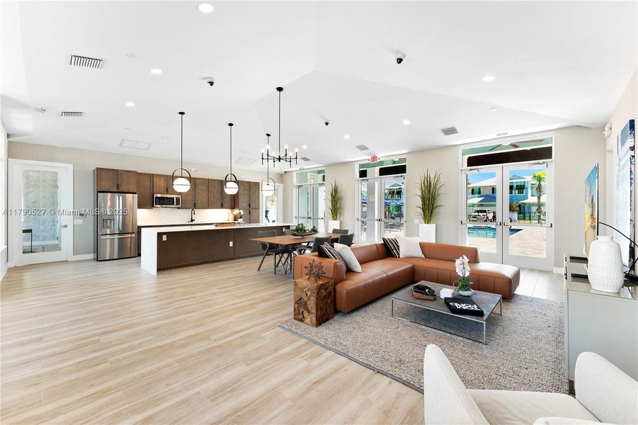 Community Clubhouse - Social Lounge Community Clubhouse - Social Lounge