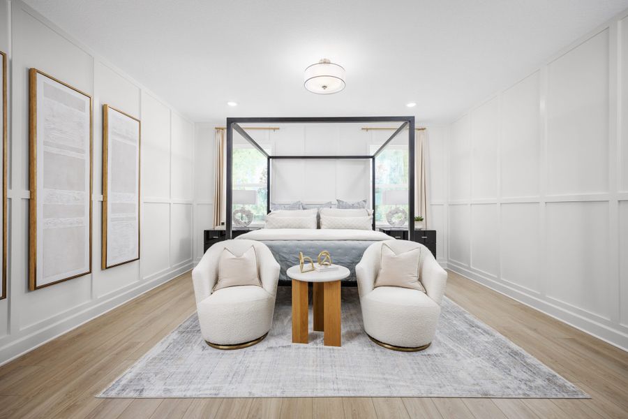 Representative furnished interior of a home built from the Exbury by Landsea Homes in Trinity Gardens, Deland (Image 11).