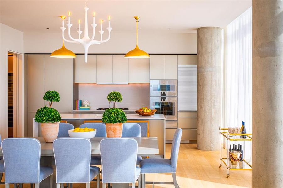 Dining Room and Kitchen