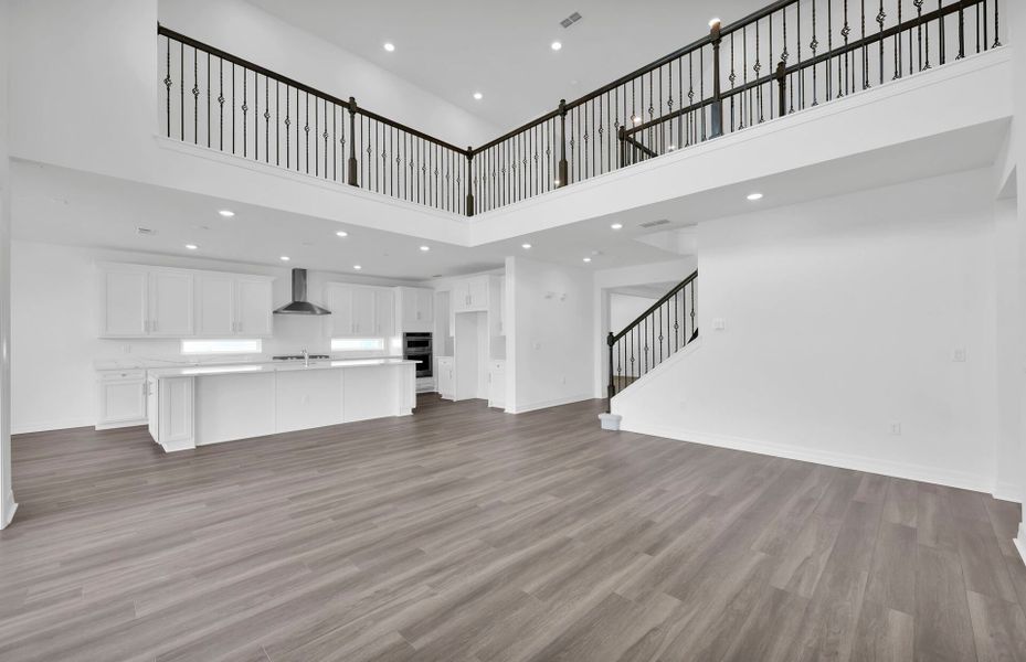 Representative unfurnished interior of a home built from the Roseland by Pulte Homes in The Landings at Saint Johns, St. Johns (Image 23). Representative unfurnished interior of a home built from the Roseland by Pulte Homes in The Landings at Saint Johns, St. Johns (Image 23).