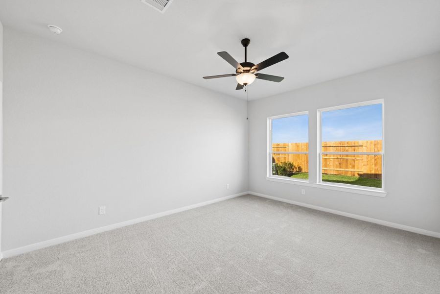 Spacious, unfurnished interior of a new home in The Grand Prairie 40’, Hockley (Image 18). Spacious, unfurnished interior of a new home in The Grand Prairie 40’, Hockley (Image 18).