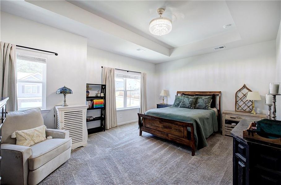Furnished interior view inside a new home in , Cartersville (Image 11).