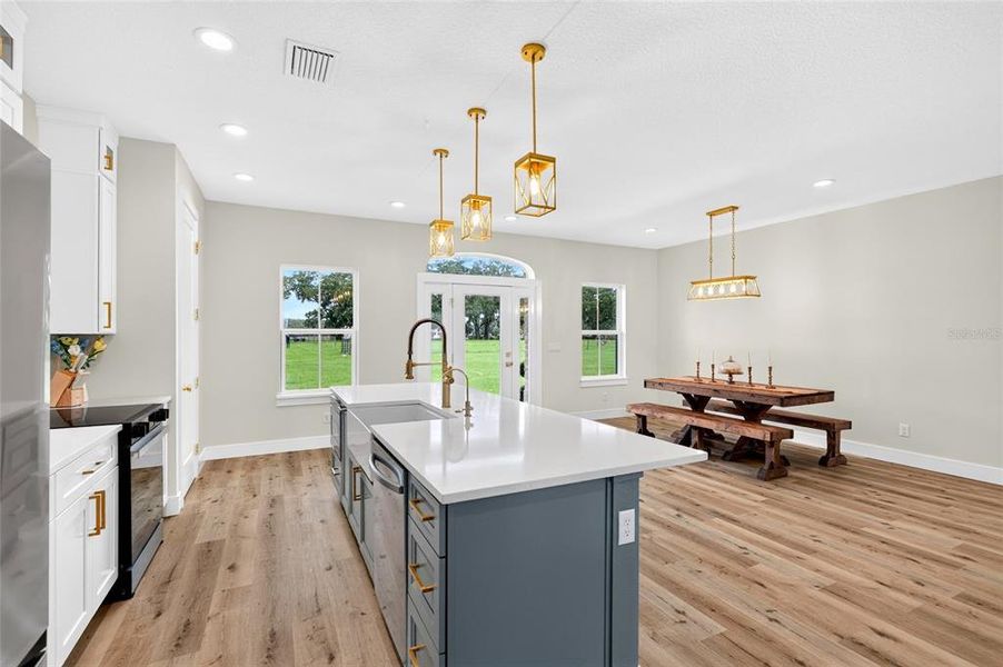 Furnished interior view inside a new home in , Bushnell (Image 48).