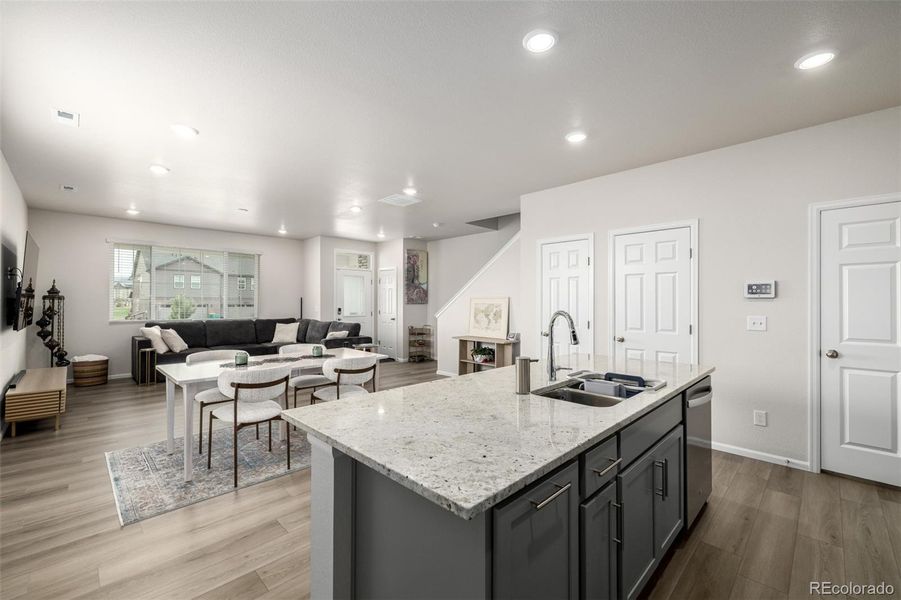 Furnished interior view inside a new home in , Aurora (Image 7). Furnished interior view inside a new home in , Aurora (Image 7).