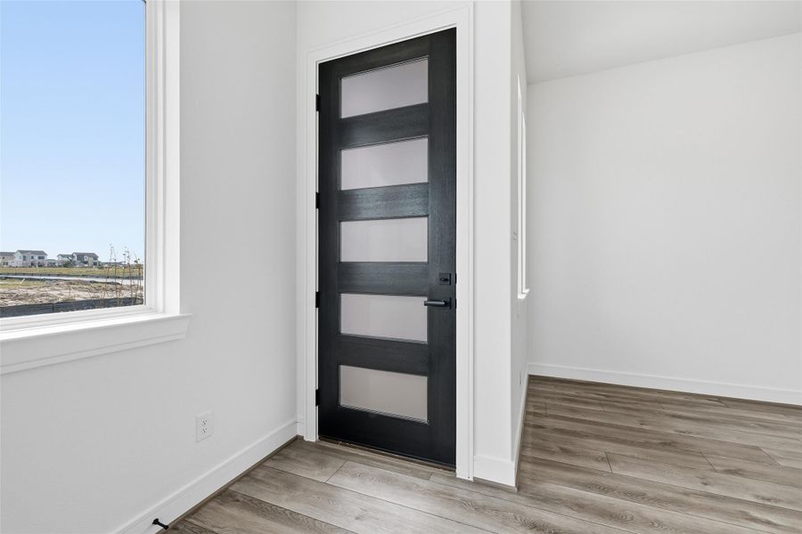 Spacious, unfurnished interior of a new home in Bridgeland Central, Cypress (Image 19).