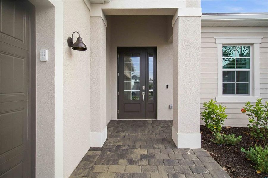 Exterior details and patio area of a home in Calusa Country Club, Lakewood Ranch (Image 22).
