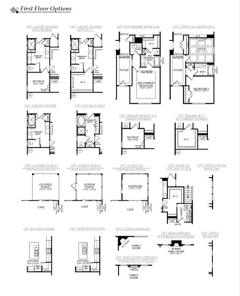 2D floor plan layout for the Wescott by Eastwood Homes in Redland, Advance, NC (Image 4).