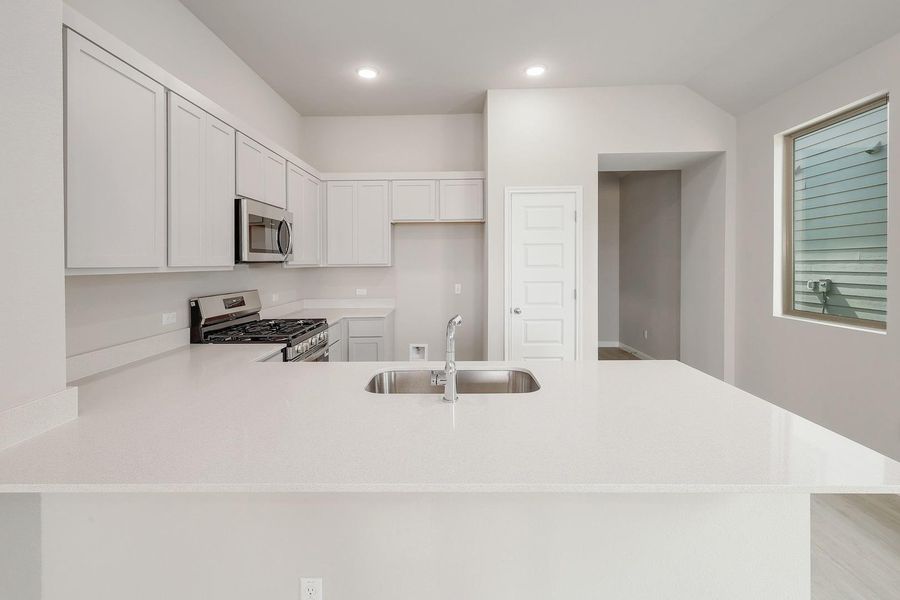 Furnished interior view inside a new home in Trinity Ranch, Elgin (Image 5).