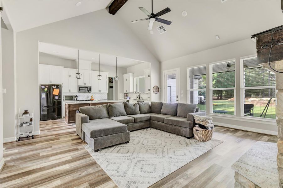 Furnished interior view inside a new home in , Cleveland (Image 6). Furnished interior view inside a new home in , Cleveland (Image 6).